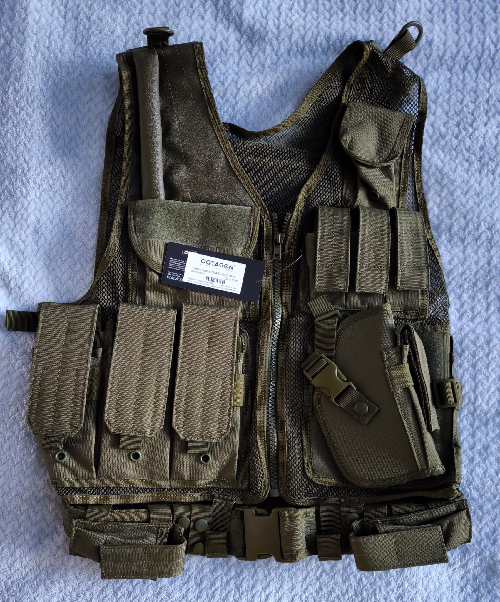 A real photo din Vesta tactica KAM-39 GFC Olive by Cosmin (2)