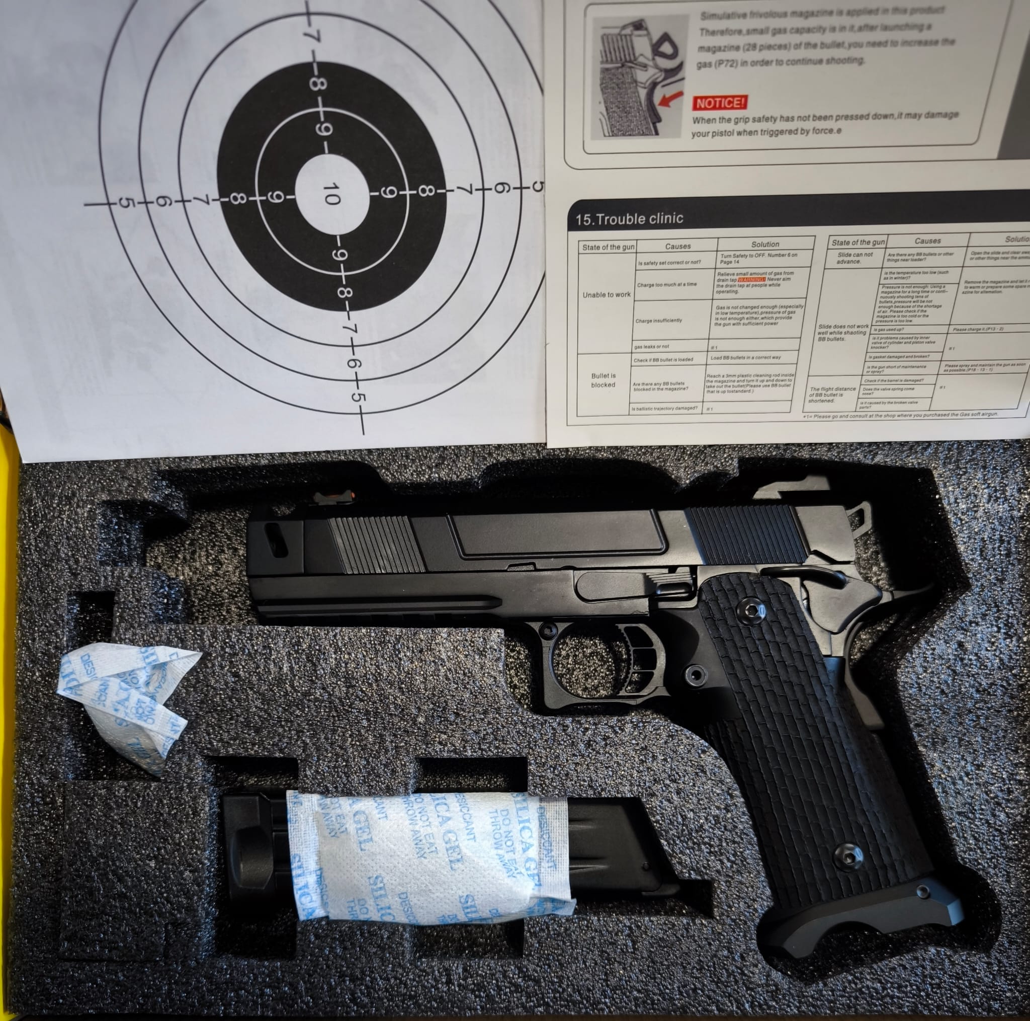 A real photo din Replica pistol R501 GGB gas Army Armament by Cosmin (4)