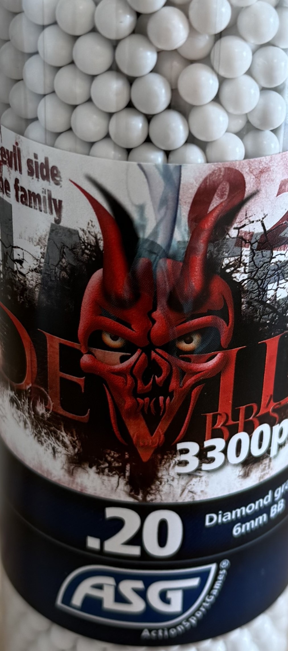 A real photo din Bidon bile ASG Blaster Devil 0.20g 3300 buc by Cosmin (2)