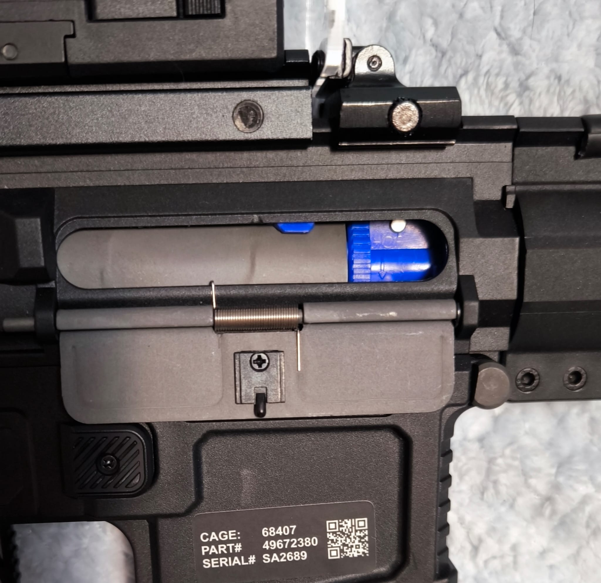 A real photo din Replica SA-F04-RL FLEX Light Ops Stock/New Receiver HAL ETU Gen. 2  Specna Arms by Cosmin (7)