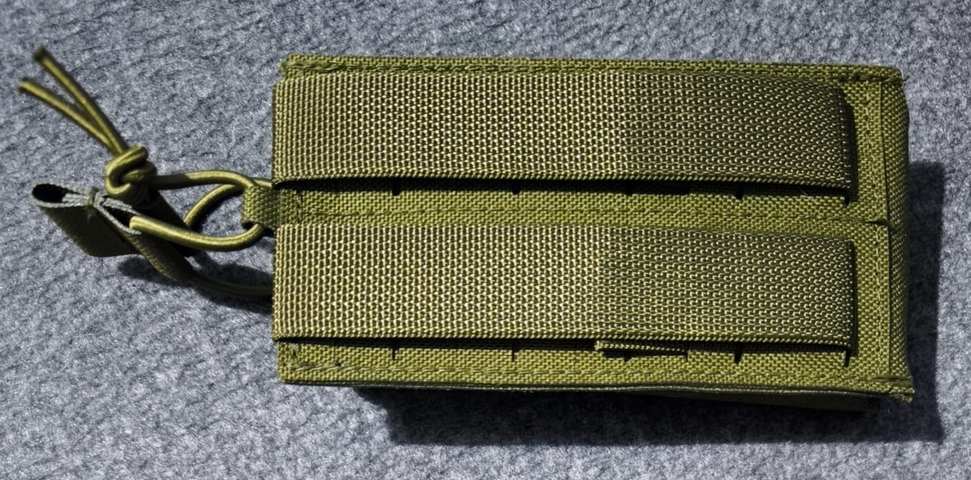 A real photo din Portincarcator single AR15/AK Laser-Cut 8Fields Olive by Mack (2)