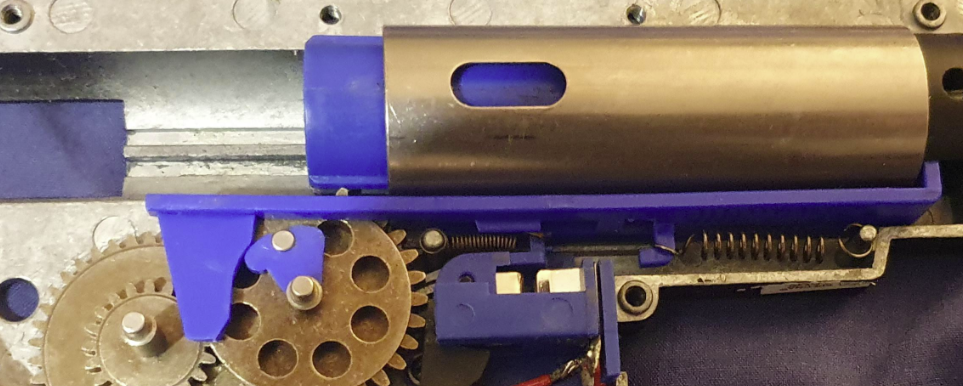 A real photo din Piesa Tappet Plate M4/M16 V2 Specna Arms by Cosmin (2)