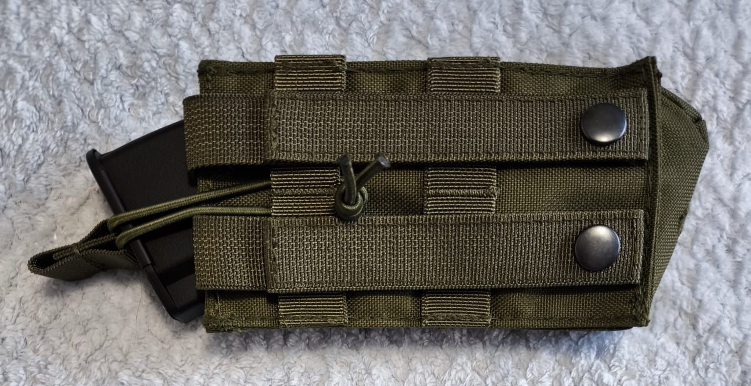 A real photo din Portincarcator single AK 8Fields Olive by Cosmin (5)