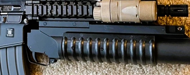 A real photo din Lansator grenade M203 Scurt S&T by Mack (3)