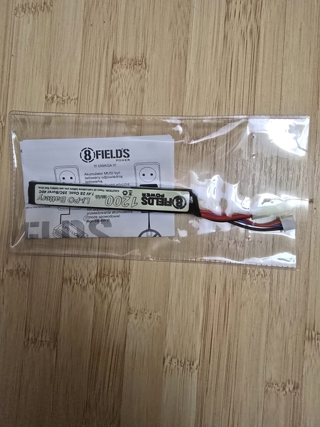 A real photo din Acumulator Li-Po 7.4V/1200mAh 25/40C 8Fields by Gabriel (1)