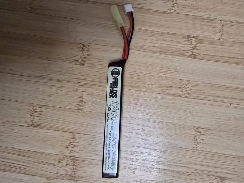 A real photo din Acumulator Li-Po 7.4V/1200mAh 25/40C 8Fields by Gabriel (2)