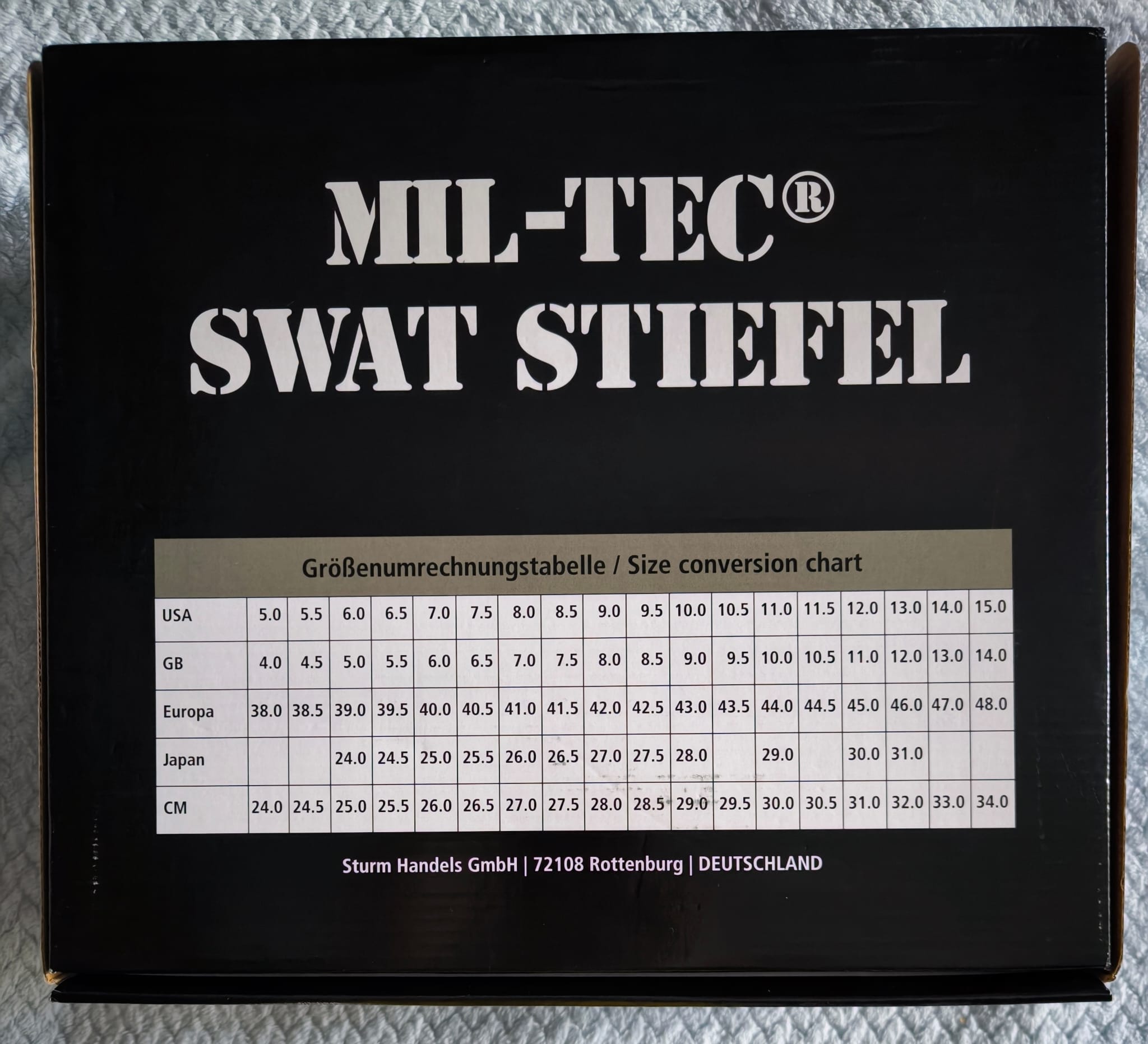 A real photo din Bocanci militari Mil-Tec Swat Negru 44 by Cosmin (1)