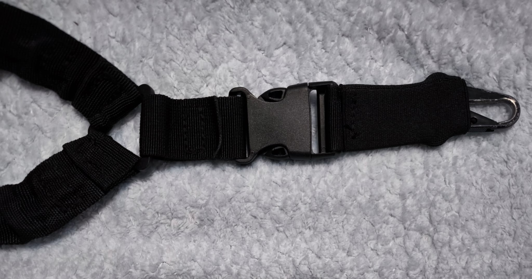 A real photo din Curea tactica 1 punct Heavy Duty CS Negru by Cosmin (1)