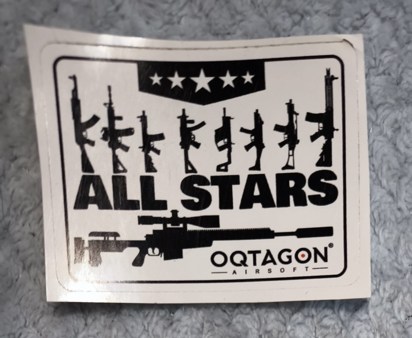 A real photo din Sticker Oqtagon by Cosmin (2)