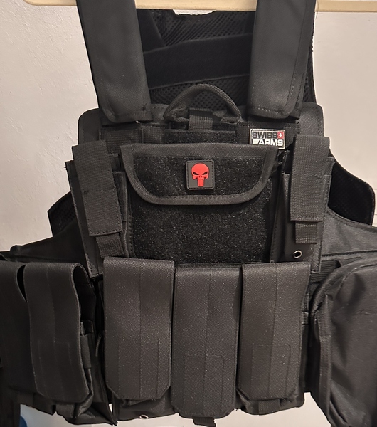 A real photo din Vesta tactica Ciras Swiss Arms Negru by Doru (2)