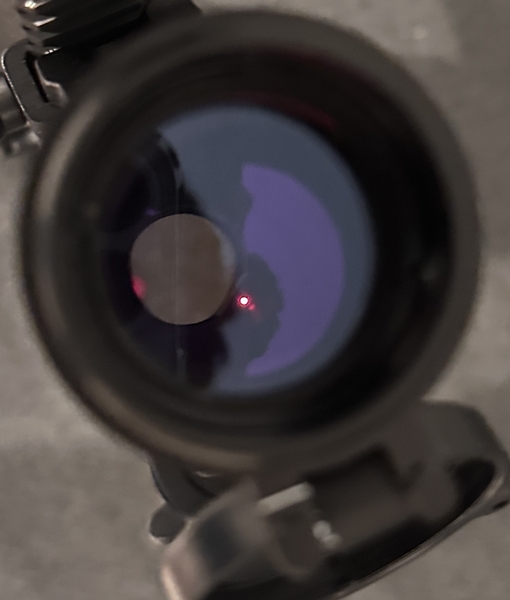 A real photo din Red dot Military Swiss Arms by Doru (1)