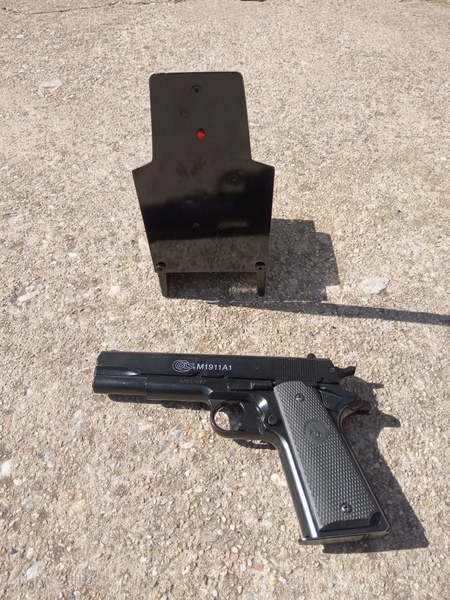 A real photo din CyberGun HPA Colt 1911 metal slide by EchoBRAVO (2)