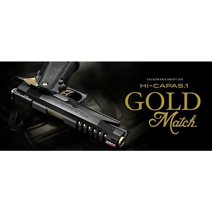 HI-CAPA5.1 GOLD Match №67 Tokyo Marui 5.1 Gold Match Hi-Capa Gel Blaster – Armoured Heaven