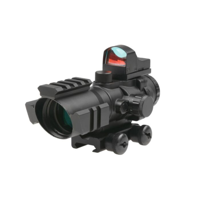 Luneta Rhino 4x32 cu mini red dot Theta Optics
