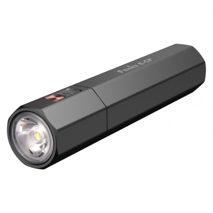 Lanterna reincarcabila E-CP Fenix Negru