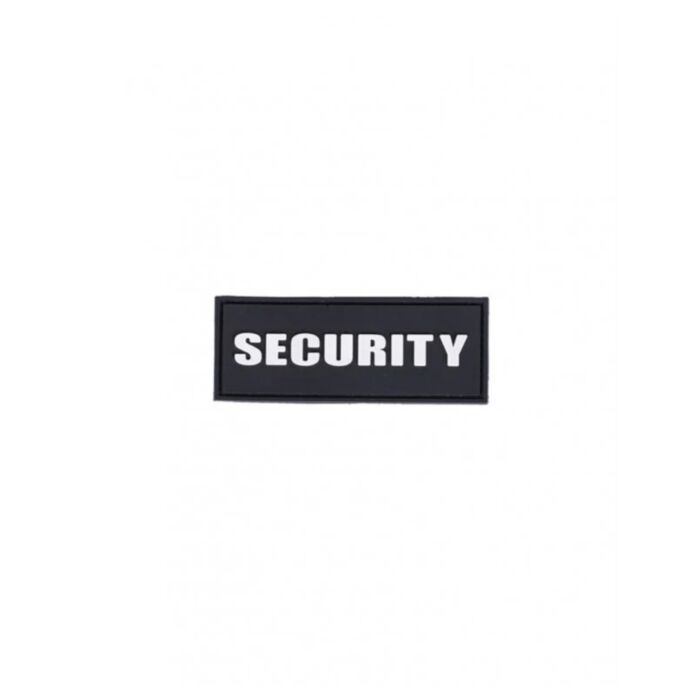 Patch PVC SECURITY 3D PATCH Mil-Tec Negru