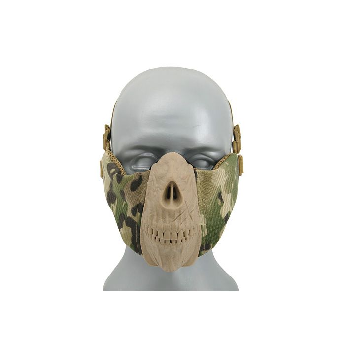 Masca Half Face Skull CS Multicam