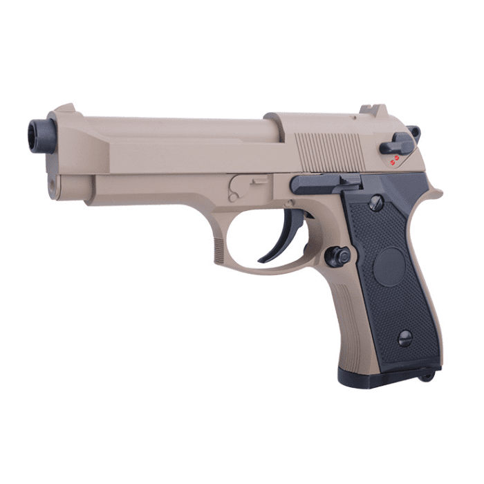 Replica pistol Beretta 92F CM126 TAN