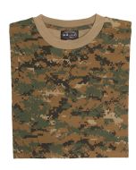 Tricou Mil-Tec Digital Woodland S