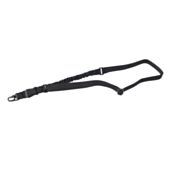 Curea CQB 1 punct cu cordon elastic 8FIELDS Negru