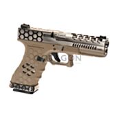 Replica Pistol VX0210 Hex Cut Full Metal GBB AW Custom