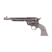 Replica pistol gaz Colt SAA Peacemaker M-SV NBB Silver
