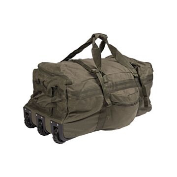 Geanta transport Combat cu roti Mil-Tec Olive