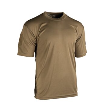 Tricou Quick Dry Mil-Tec Dark Earth L