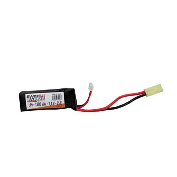 Acumulator LiPo 7.4V 1300mAh 25C Swiss Arms