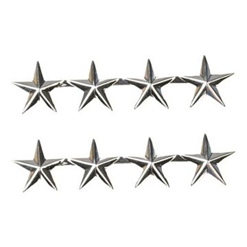 Insigna US 4 Star Gen Silver Rank Mil-Tec