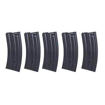 Incarcator metalic mid-cap 120 bile Specna Arms Negru