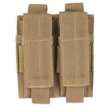 Pouch incarcator pistol dublu Mil-Tec Coyote