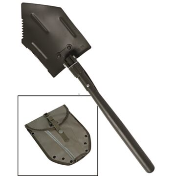 Lopata pliabila cu pouch cauciucat Mil-Tec