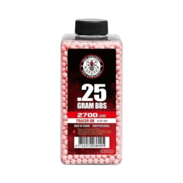 Bidon bile G&G Armament 0.25g 2700buc Tracer Red