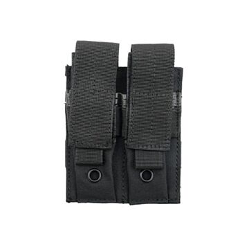 Portincarcator dublu pistol Negru